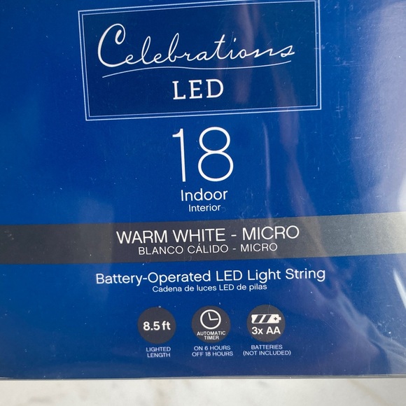 Celebrations LED Multicolor Light String - Picture 3 of 10